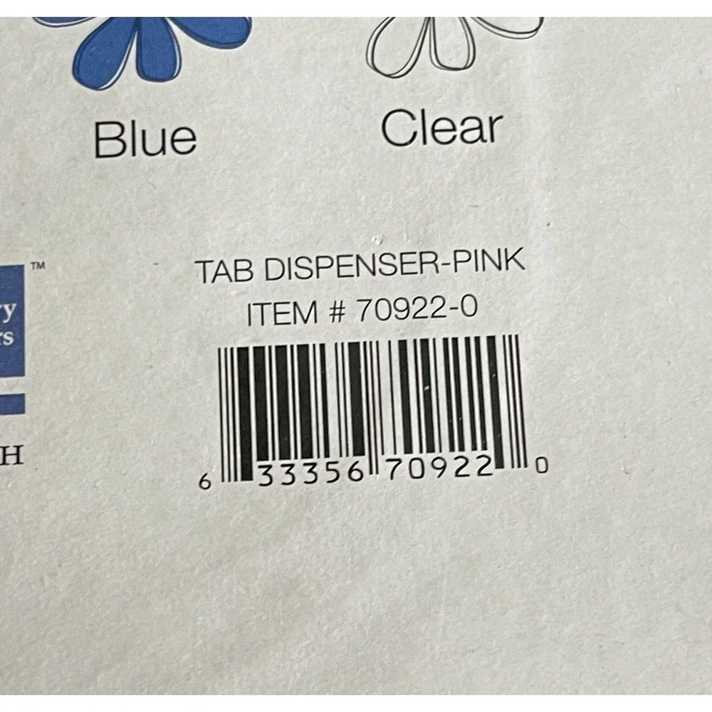 We R Memory Keepers Pink Tab Dispenser & 3 Boxes Of Refills-Adhesive Squares NIB - Picture 4 of 11